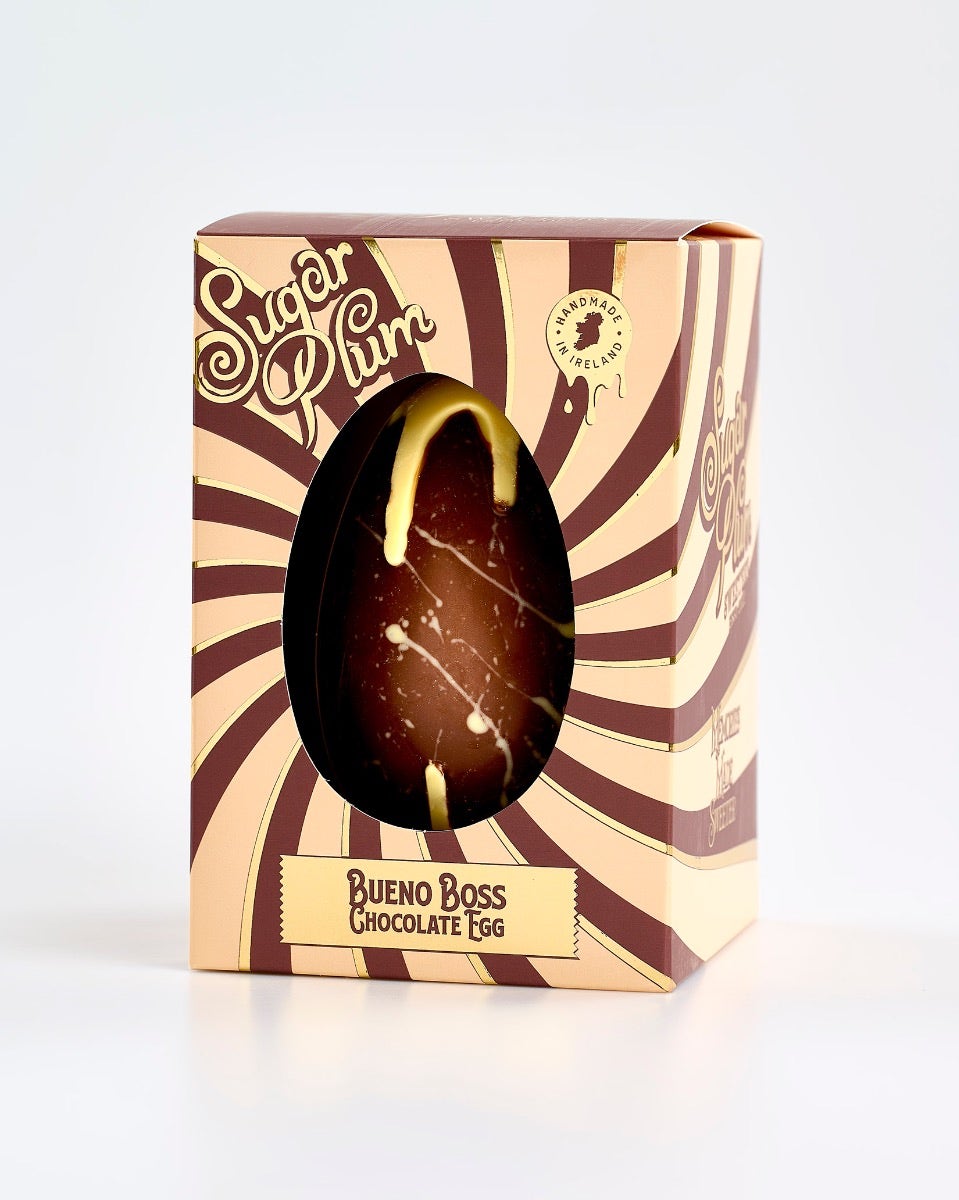 Sugar Plum Bueno Boss Filled Chocolate Egg
