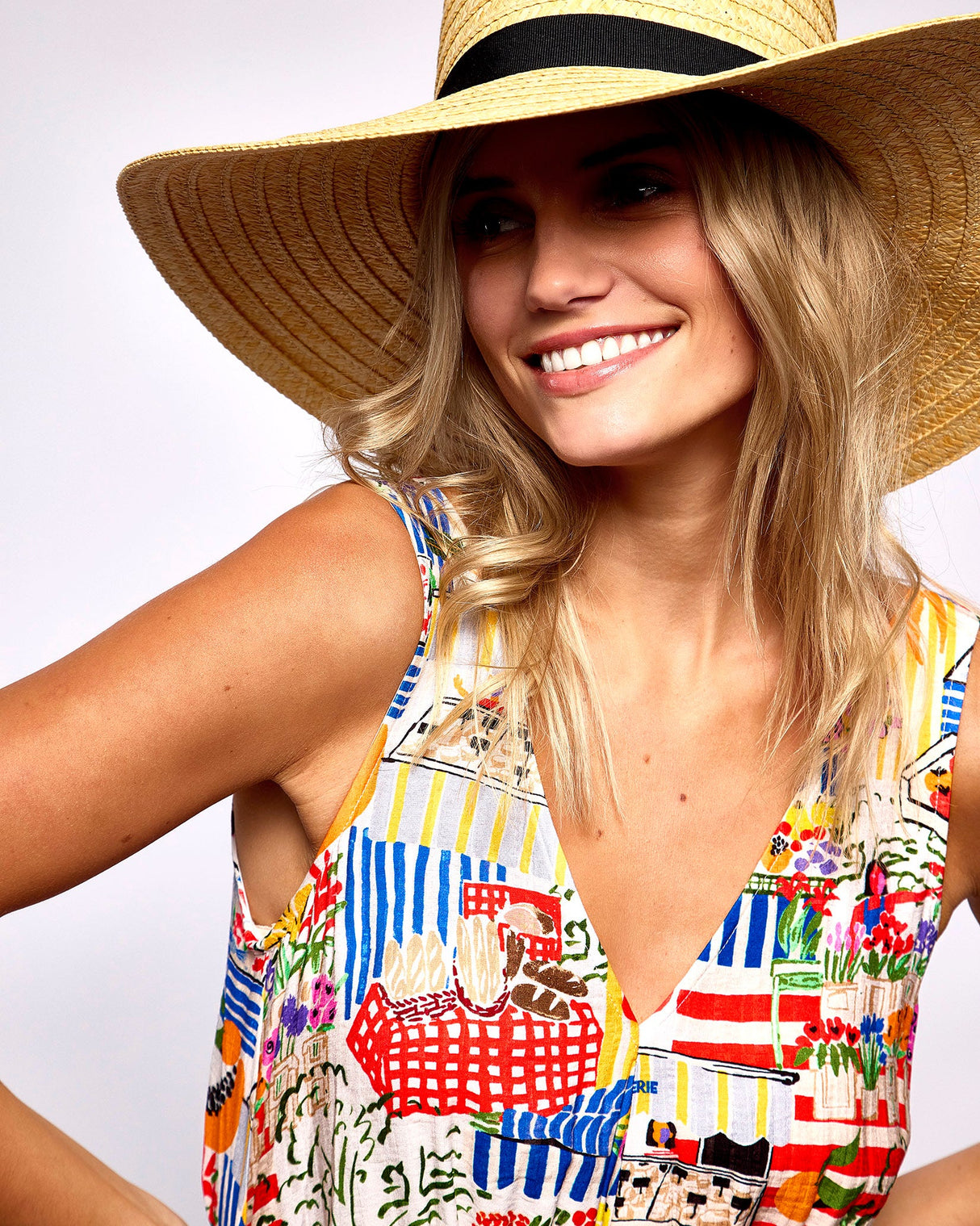 Market Print Achouak Dress