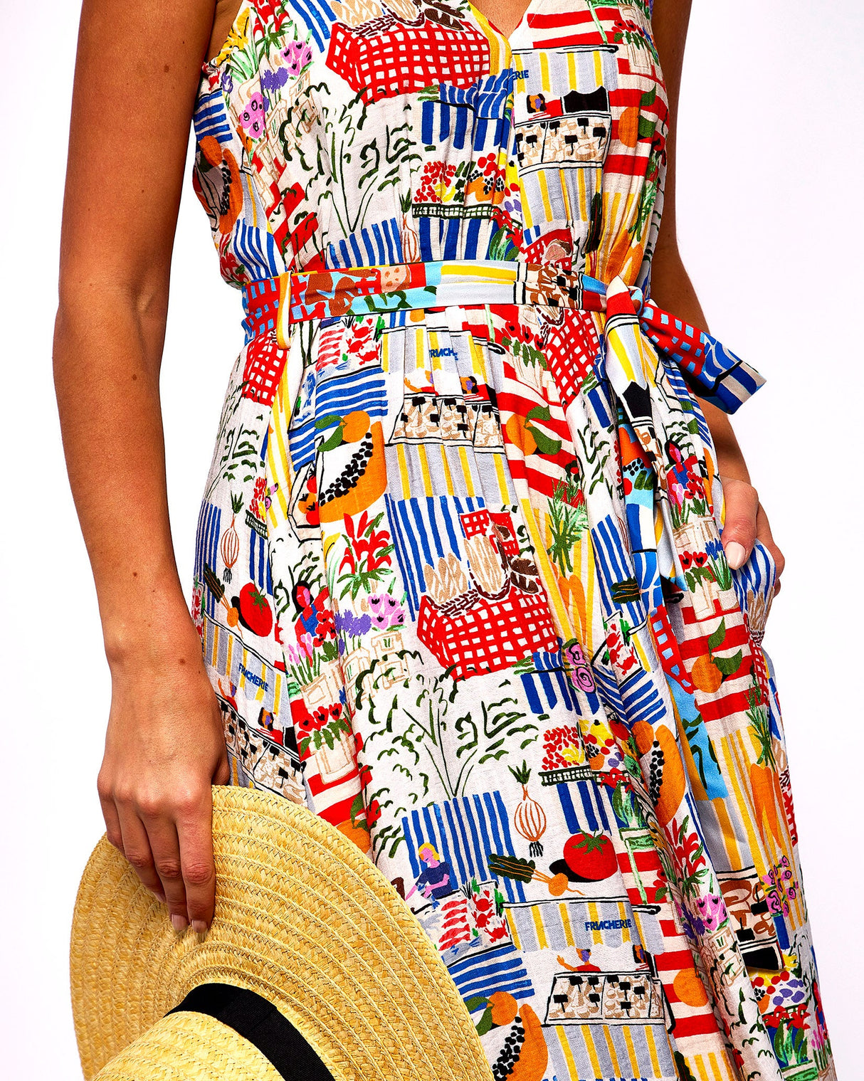 Market Print Achouak Dress