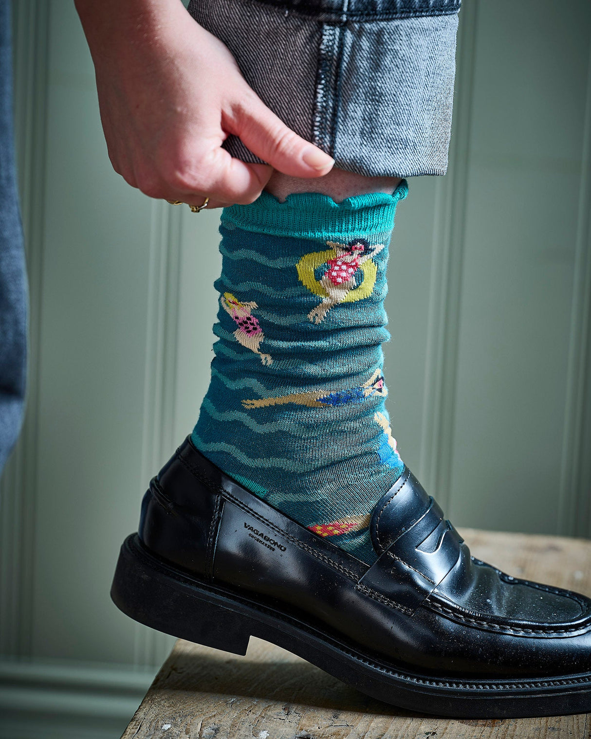 Sunny Swim Ankle Socks