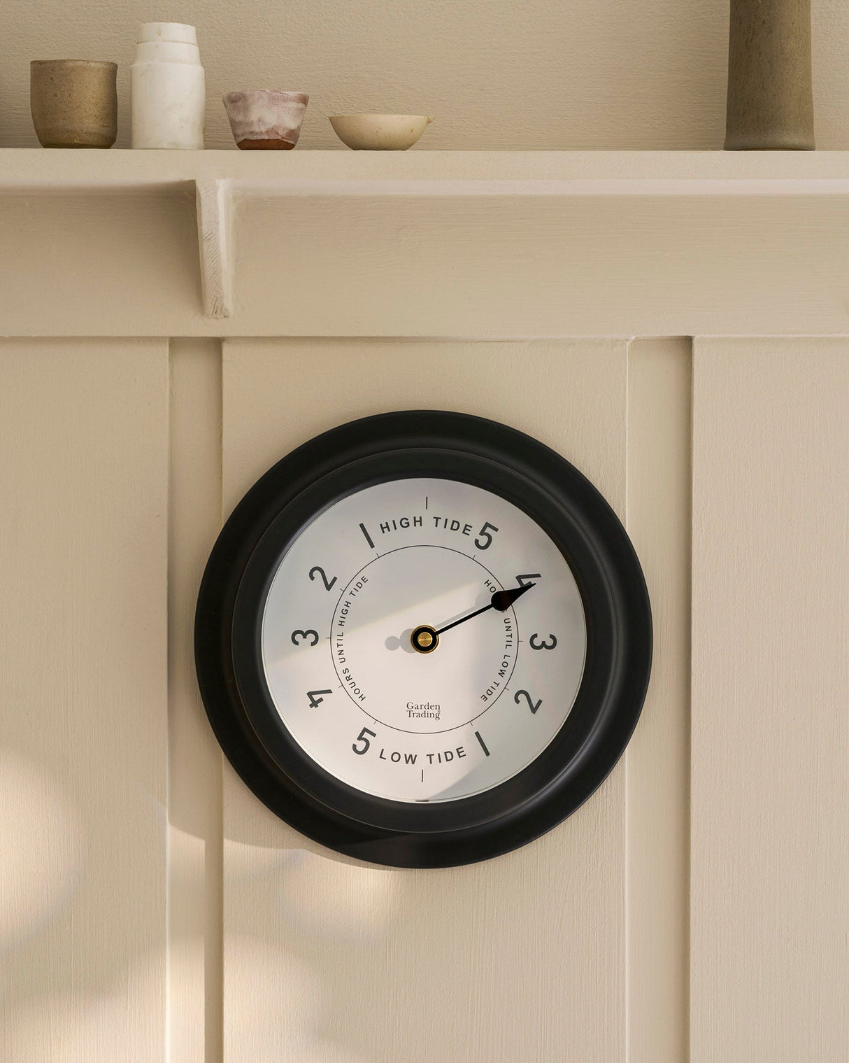 Carbon-Narberth-Powder-Coated-Steel-Tide-Clock