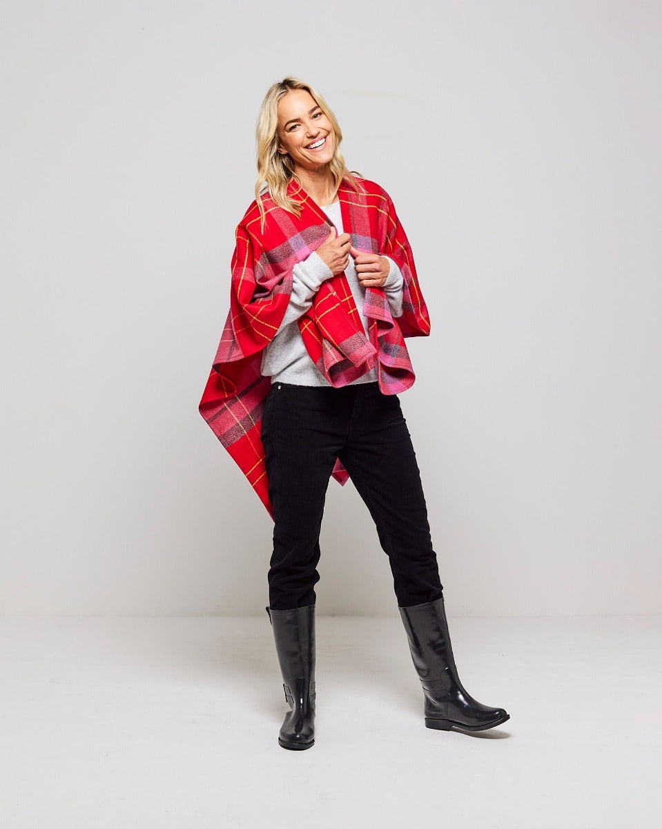 Memory Red Tigroney Cape
