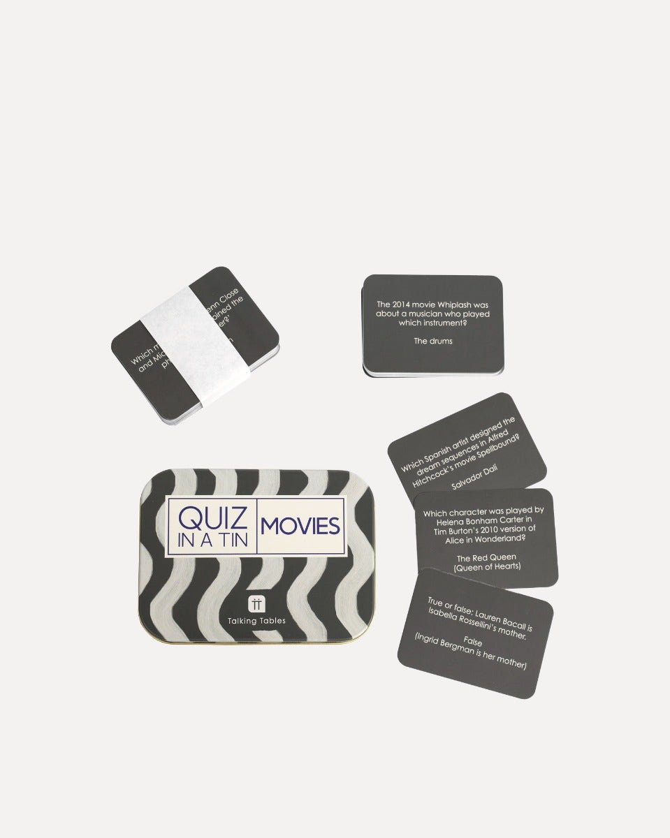 Movies Quiz In A Tin