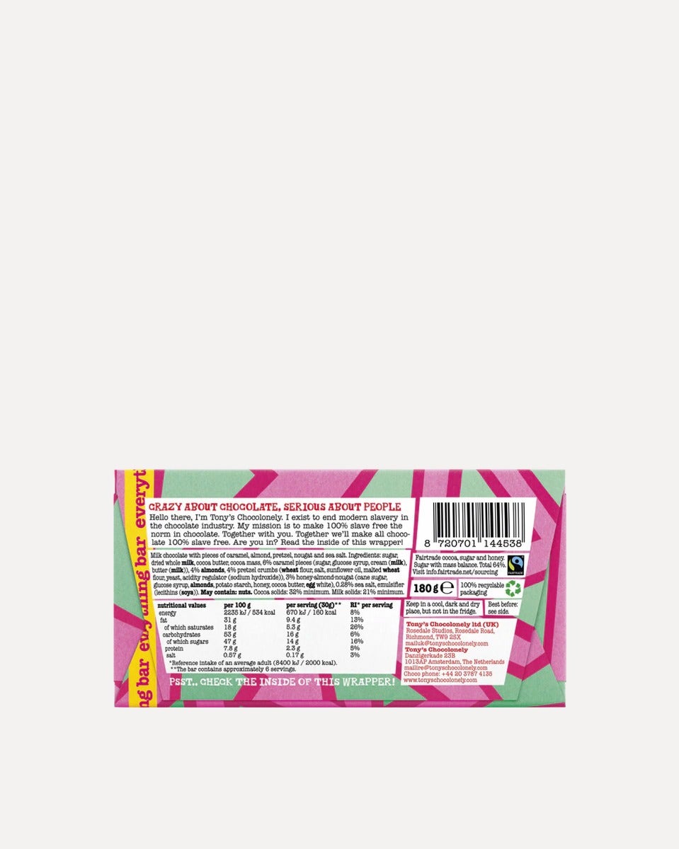 Tony's Chocolonely Everything Bar - FREE GIFT