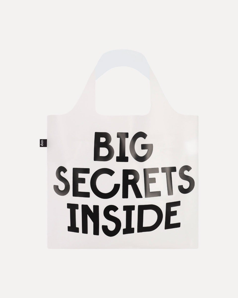 Transparent Big Secrets Carry Bag
