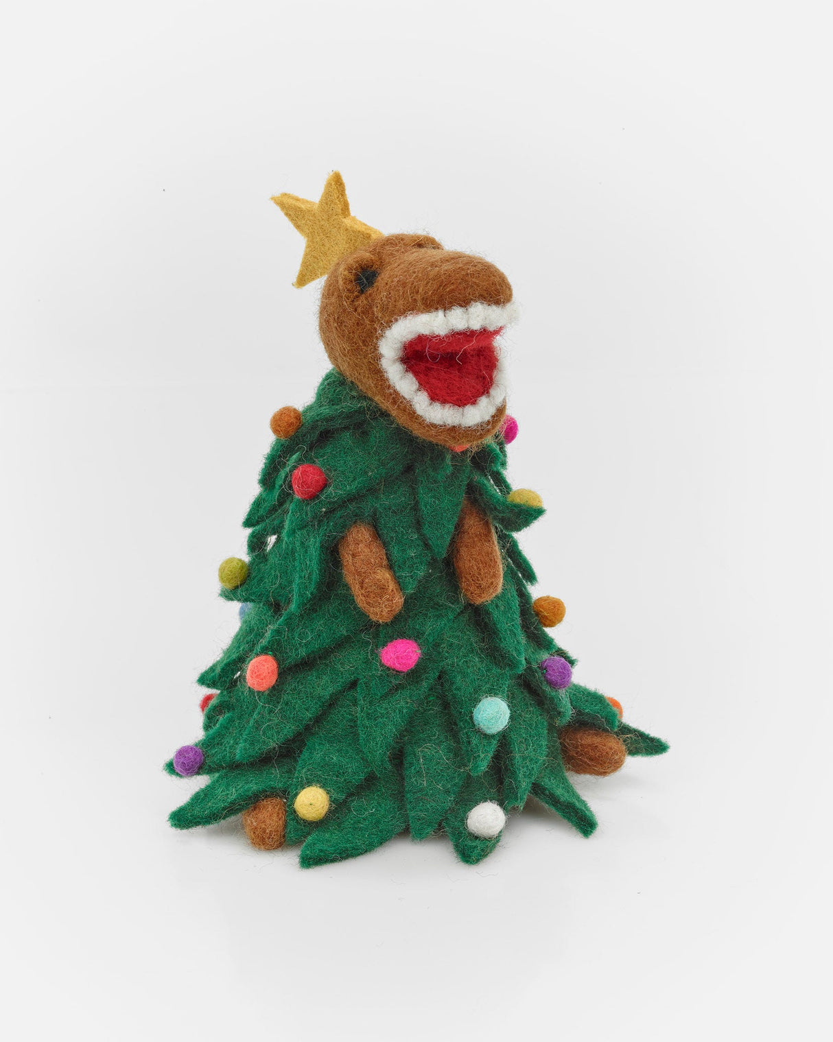 Handmade-Felt-Tree-Rex-Christmas-Tree-Topper