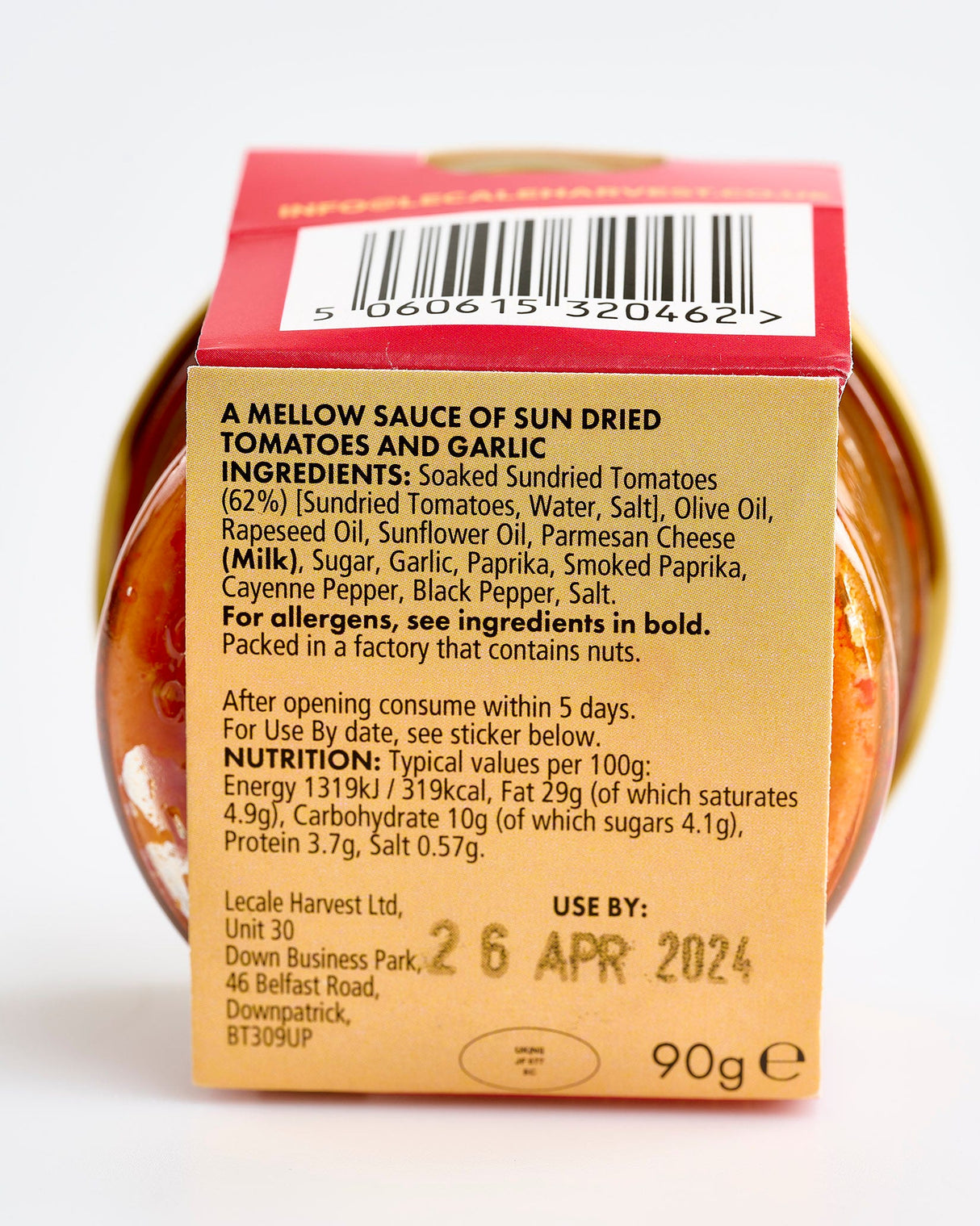 Lecale Harvest Smoked Sundried Tomato Pesto