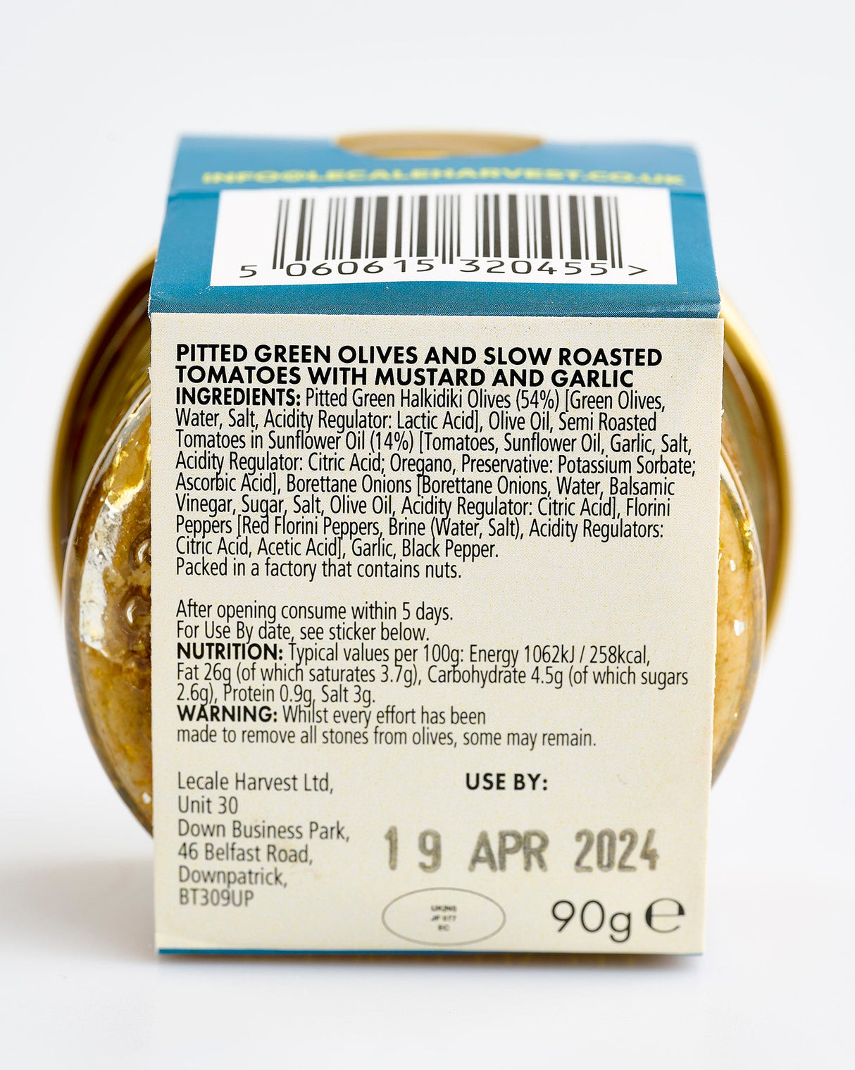Lecale Harvest Green Olive Tapenade