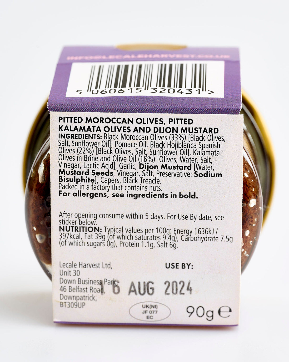 Lecale Harvest Black Olive Tapenade