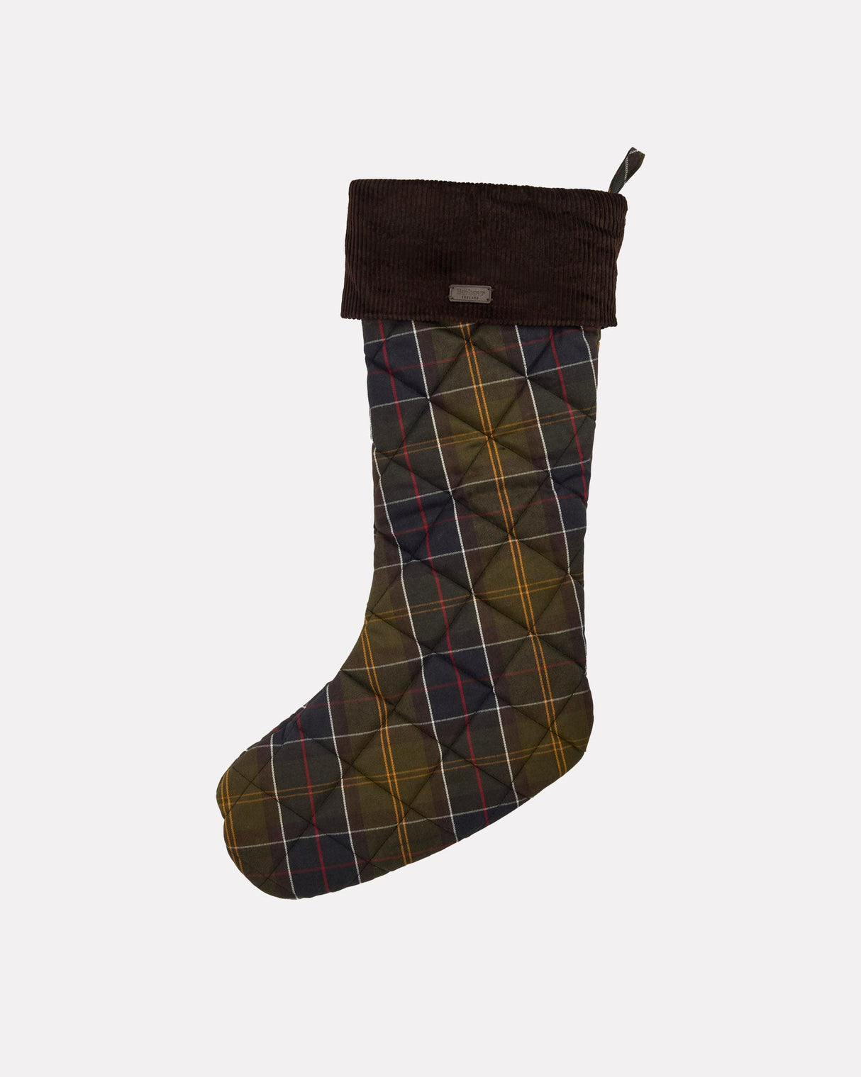 Classic Tartan Quilted Christmas Stocking