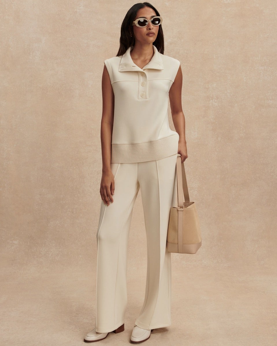Pristine Wide Leg Trousers