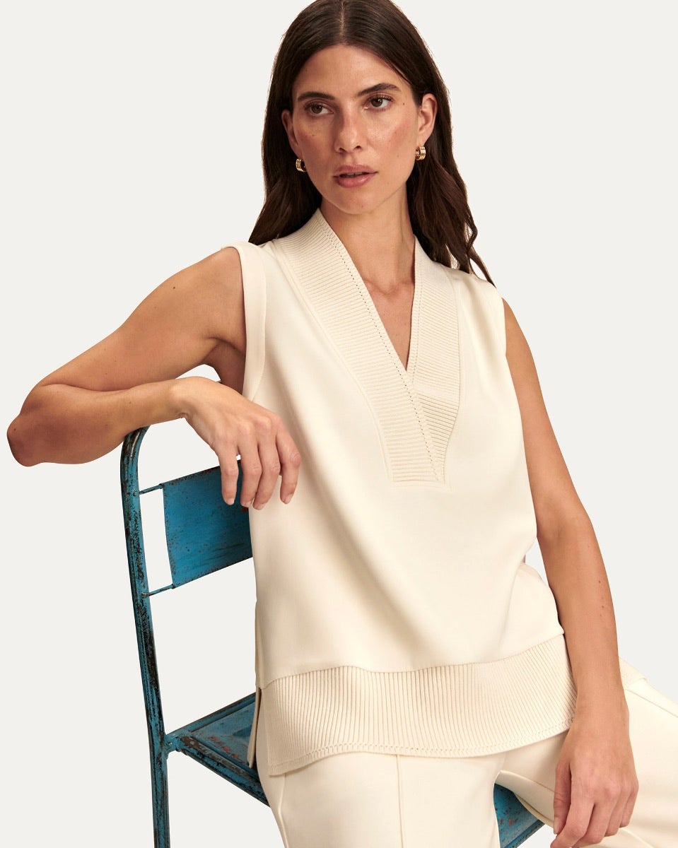 Pristine-Frieda-V-Neck-Tank