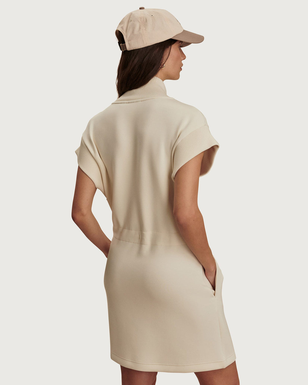 Pristine-Avaya-Half-Zip-Mini-Dress