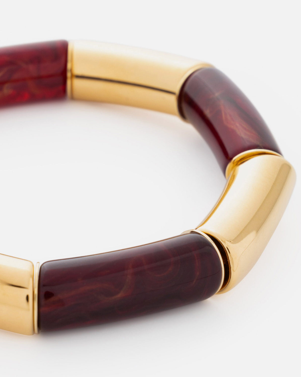 Bordeaux-Marble-&-Gold-Flex-Bracelet