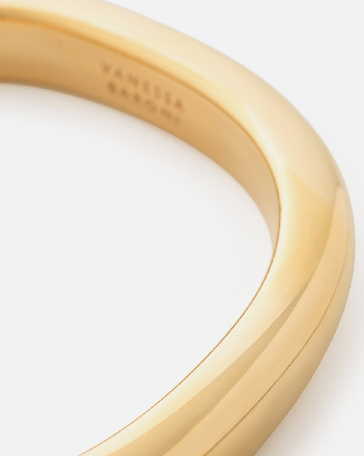 Gold Marble Soft Edge Bangle