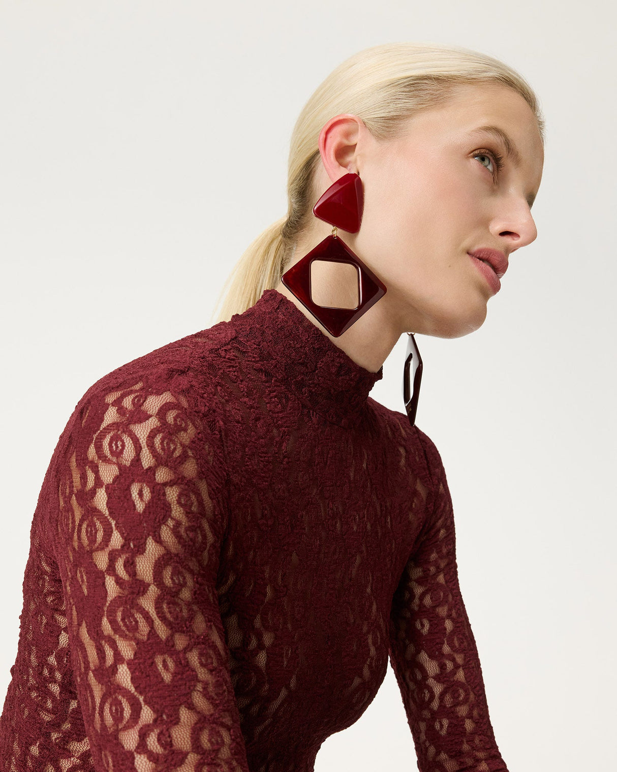 Bordeaux-Geometric-Earrings