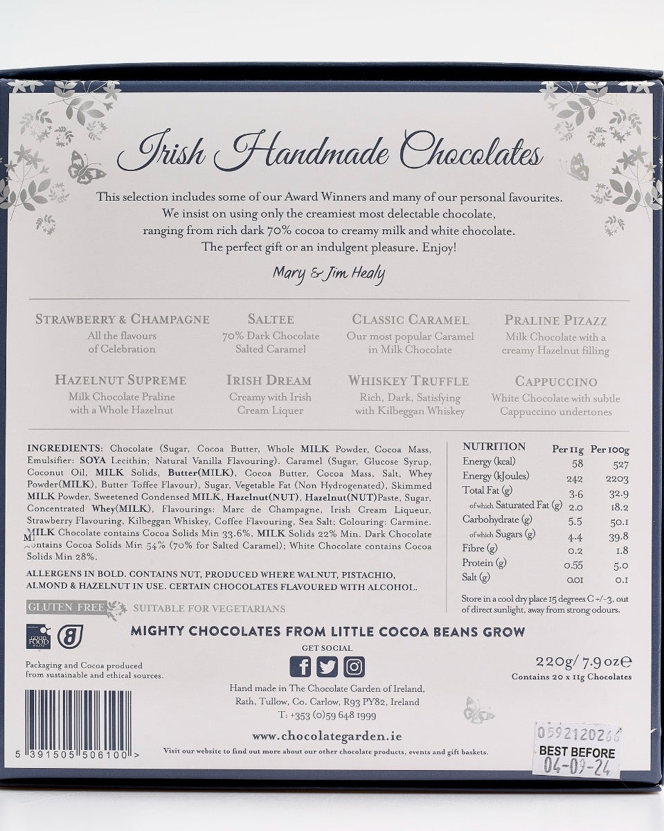 The Chocolate Garden of Ireland 20 Piece Chocolate Selection