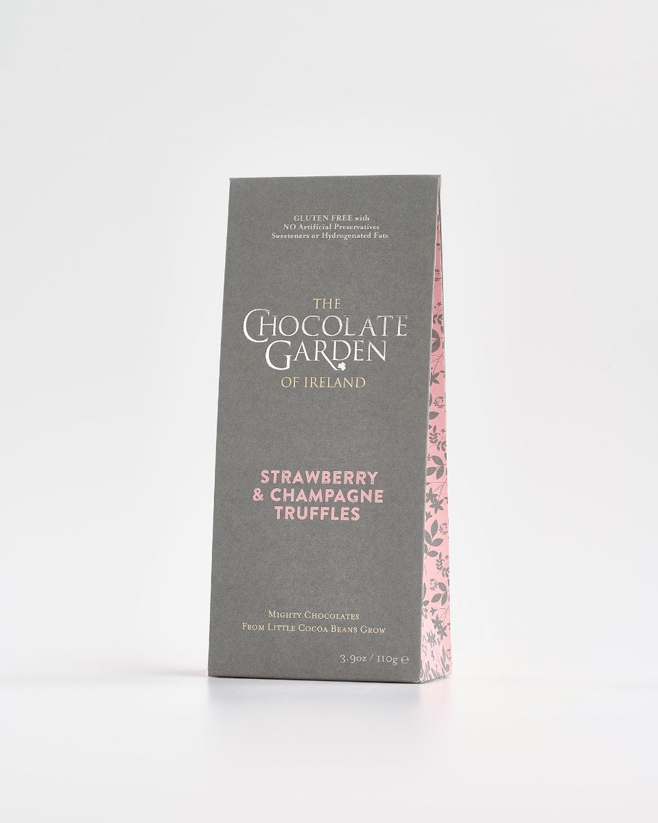 The Chocolate Garden of Ireland Strawberry & Champagne Truffles