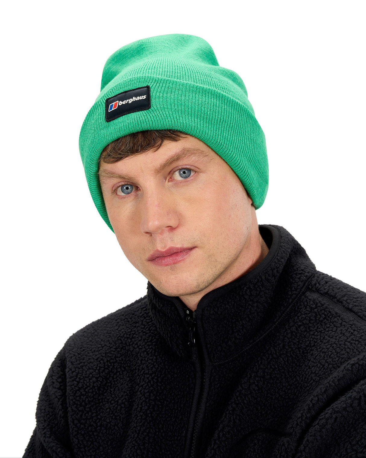 Bolt-Green-'Berghaus'-Recognition-Beanie
