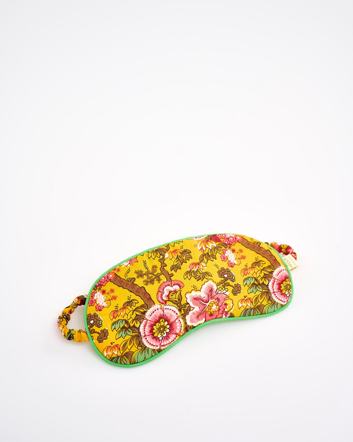 Yellow-Bloom-Cotton-Eye-Mask