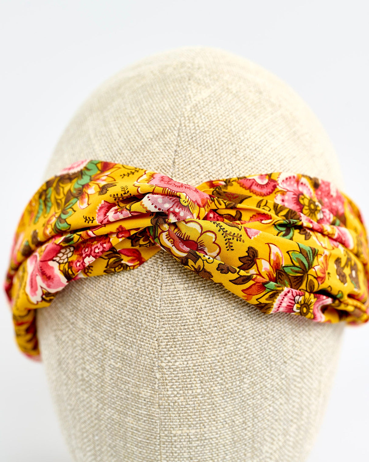Yellow Bloom Cotton Hair Band