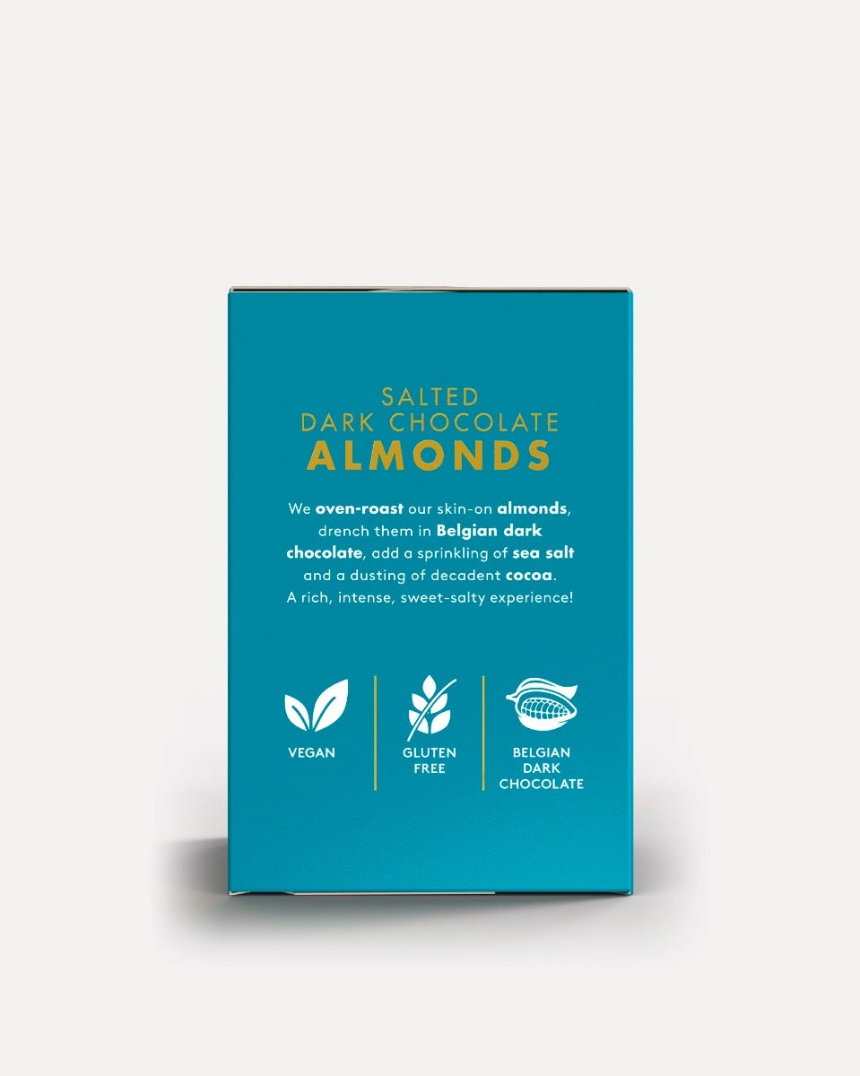 Forest Feast Salted Dark Chocolate Almonds Cube