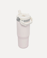 Rose Quartz IceFlow Flip Straw Tumbler