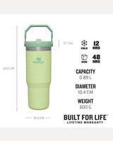 Citron Green IceFlow Flip Straw Tumbler