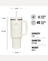 Cream Tonal Quencher H2.0 FlowState Tumbler