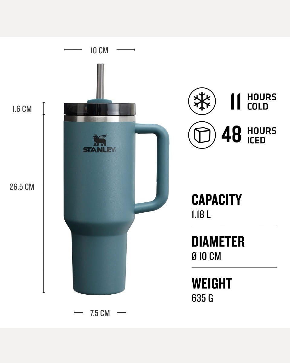 Blue Spruce Quencher H2.0 FlowState Tumbler
