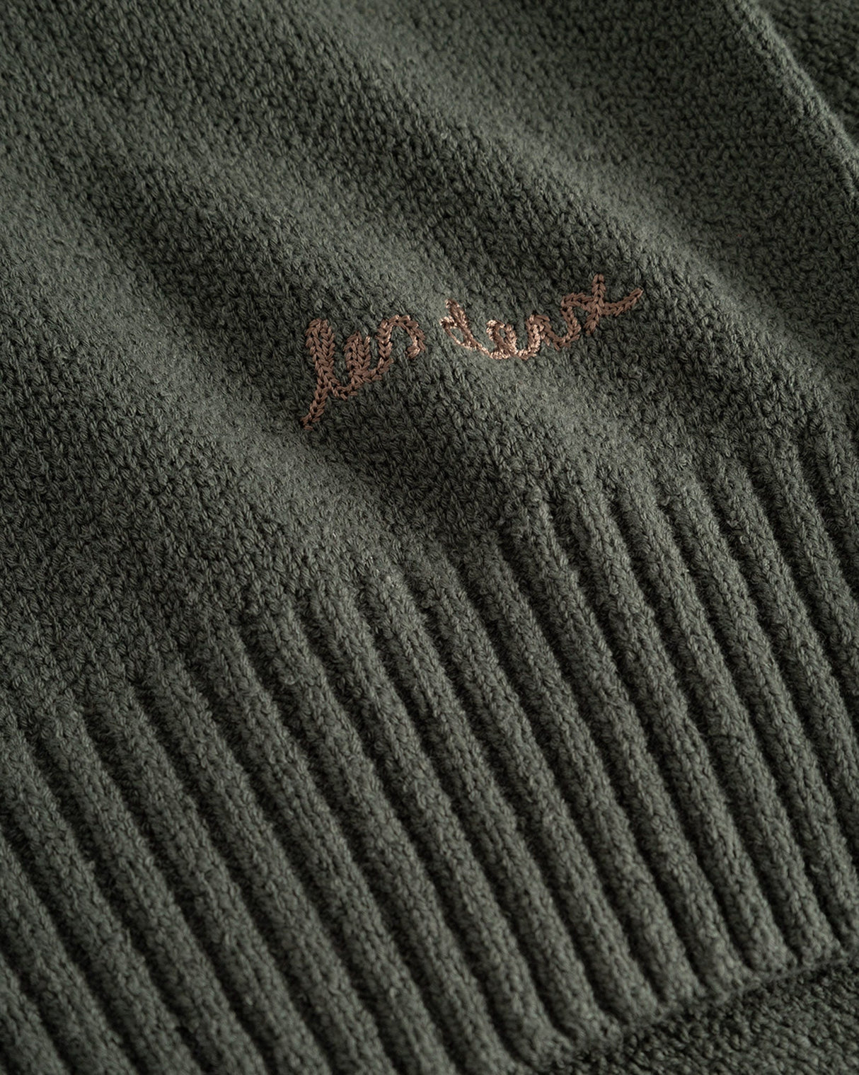 Duffel Bag Green Brad Cotton Knit Jumper