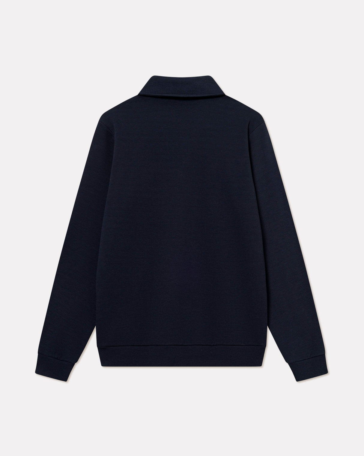 Dark Navy Ben Polo Piqué Sweatshirt