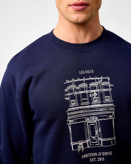 Dark Navy Brady Neighbourhood Sweatshirt