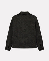 Duffel Bag Green Marseille Herringbone Wool Jacket