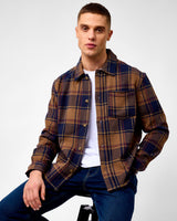 Mountain-Green-Loan-Check-Twill-Overshirt