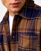 Mountain Green Loan Check Twill Overshirt