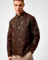 Monk's Robe Kaleb Floral Jacquard Overshirt