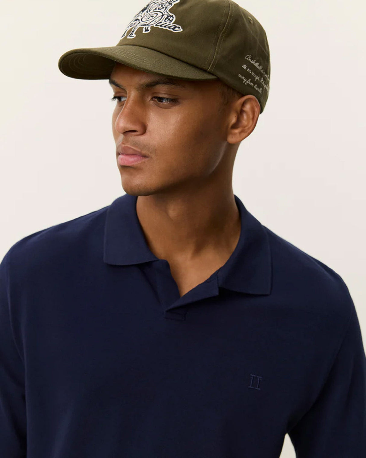 Dark Navy Pique Polo T-Shirt