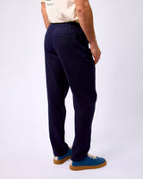 Dark Navy Patrick Linen Trousers