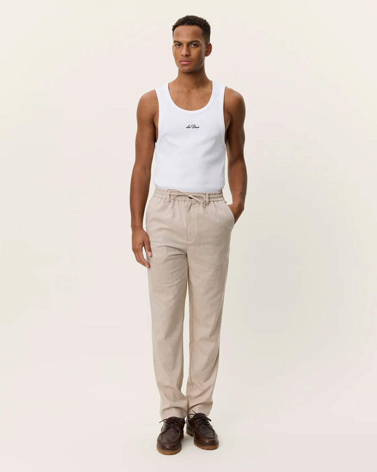 Light-Sand-Como-Tapered-Slub-Trousers