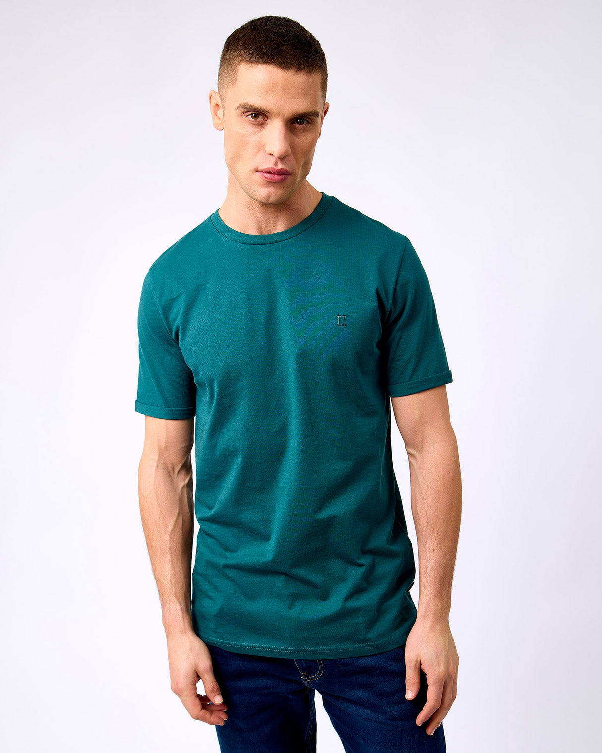 Sea-Moss-Green-Norregaard-Contrast-T-Shirt