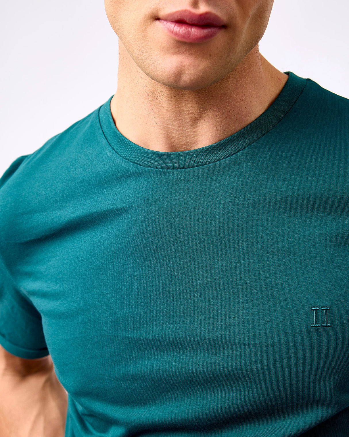 Sea Moss Green Norregaard Contrast T-Shirt