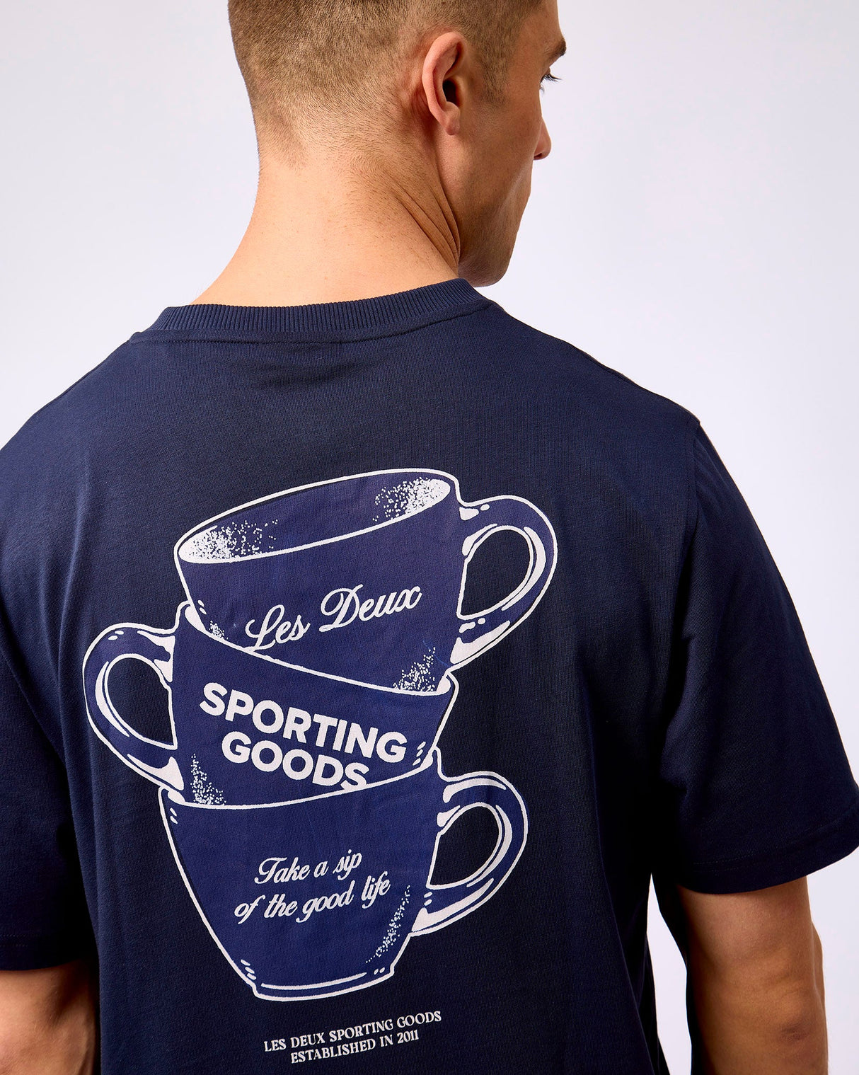 Dark Navy Ben Artist T-Shirt