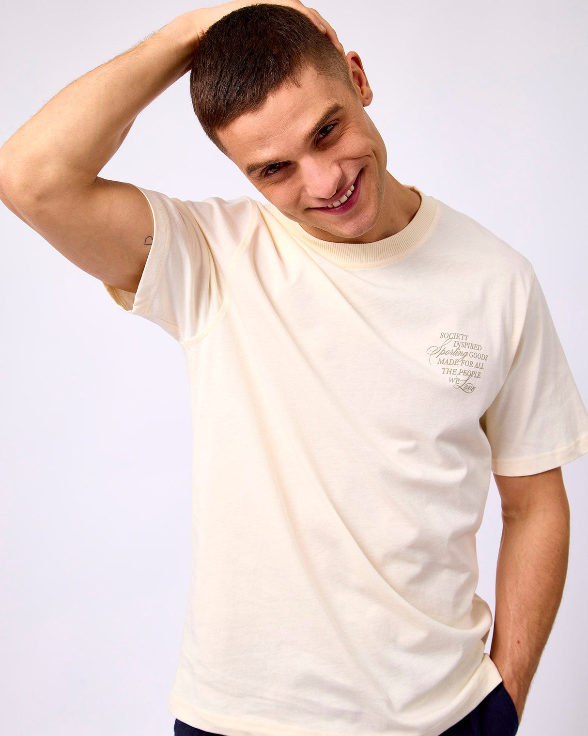 Eggnog White Ben Faience T-Shirt