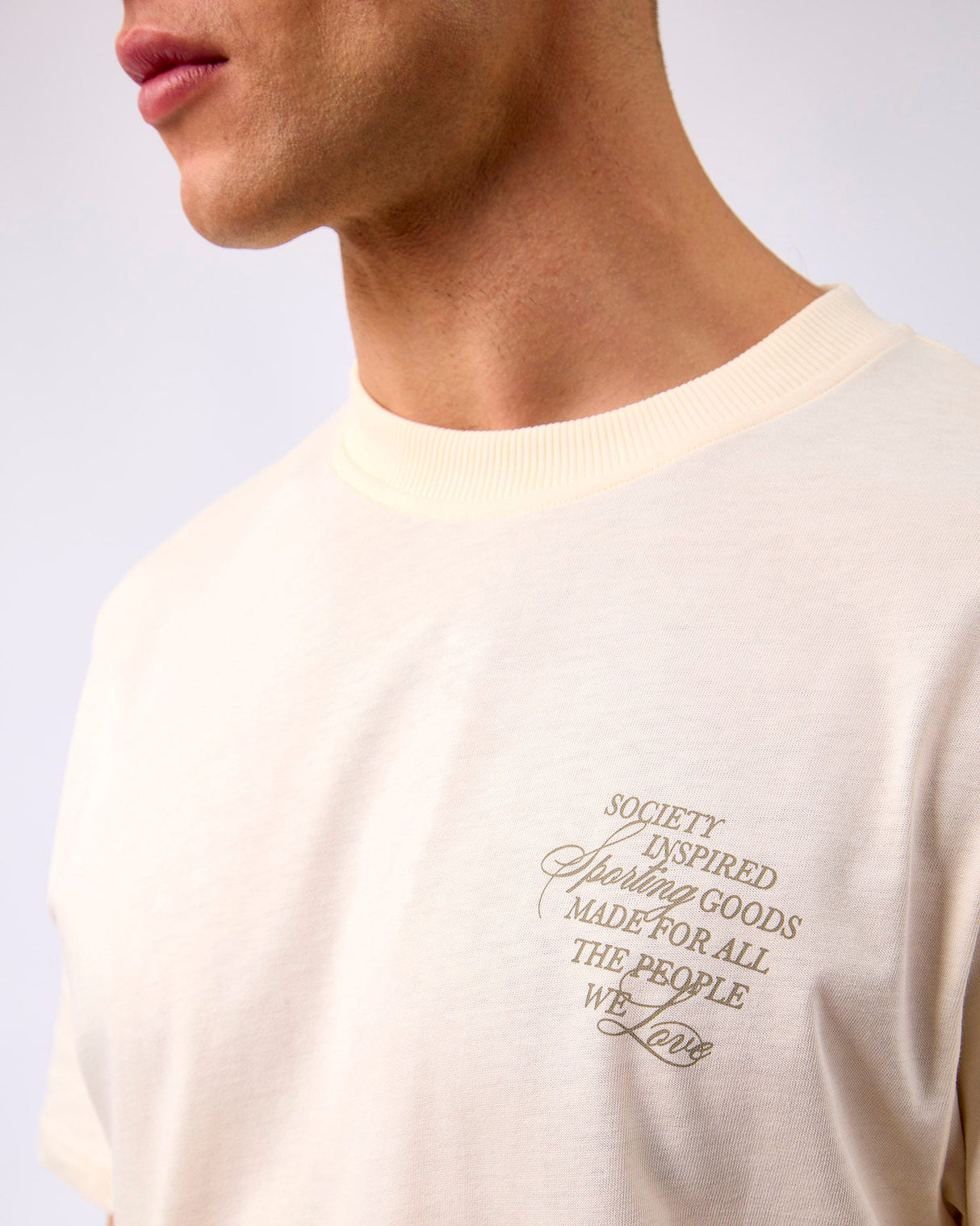 Eggnog White Ben Faience T-Shirt