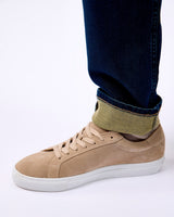Light Sand Theodor Suede Trainers