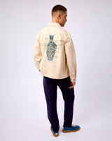 Ivory Layton Faience Twill Overshirt