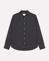 Charcoal Melange Desert Brushed Cotton Shirt