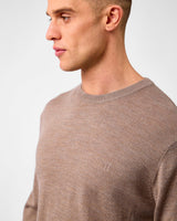 Desert Taupe Greyson Merino Knit Jumper