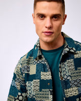 Sea Moss Green Ian Jacquard Coach Jacket